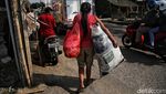 Begini Suasana Penampungan Sementara Pasar Citayam