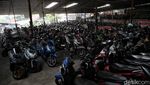 Melihat Pohon Uang Ala Citayam, Usaha Penitipan Motor dekat Stasiun