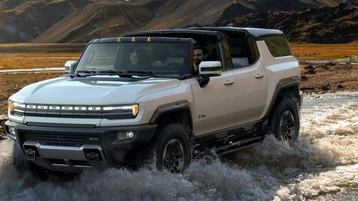 Mobil listrik GMC Hummer