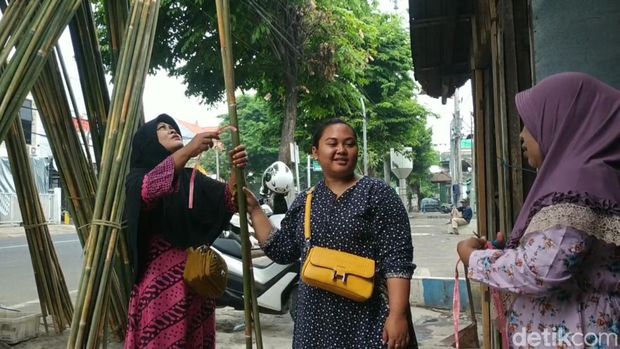 penjualan tiang bendera bambu di kota pasuruan