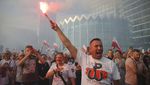 Potret Warga Polandia Peringati 78 Tahun Pemberontakan Warsawa