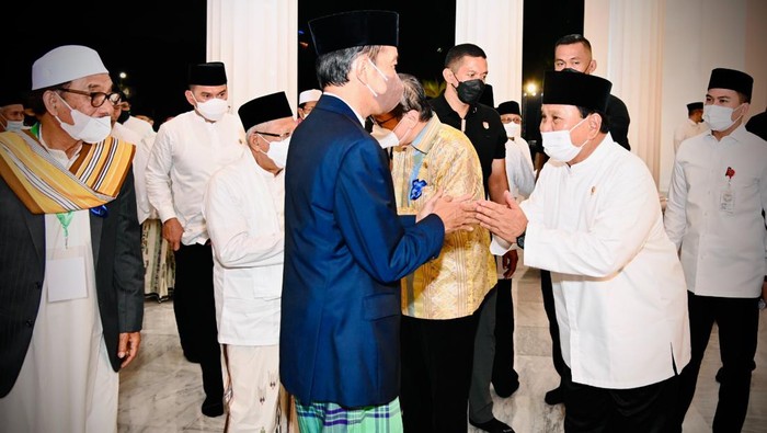 Presiden Jokowi dan Menhan Prabowo (Biro Pers Setpres).