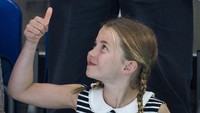 Lahir di tahun 2015, Putri Charlotte berada di posisi ketiga. Foto: UK Press via Getty Images/Mark Cuthbert