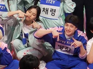 Momen Ryujin ITZY dan Bang Chan Stray Kids Saling Menjahili di ISAC