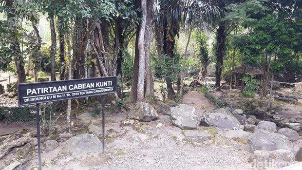 Sendang Pitu di Desa Cabean Kunti, Kecamatan Cepogo, Kabupaten Boyolali, Selasa (2/8/2022).