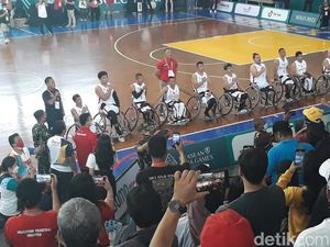 Gasak Kamboja 63-42, Tim Basket Kursi Roda Indonesia Jaga Asa Rebut Emas