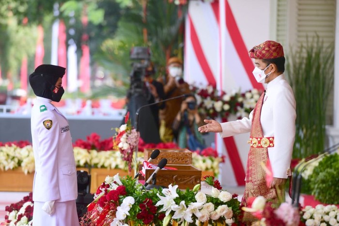Upacara bendera HUT RI