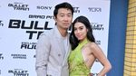 Go Public! Simu Liu Gandeng Pacar ke Premiere Bullet Train