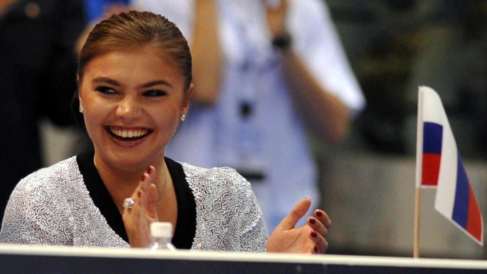 Alina Kabaeva, seen here at a gymnastics competition in 2008, is reputedly Putins girlfriend Giuseppe CACACE AFP