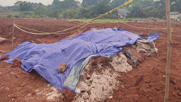 Begini Kondisi Lokasi Beras Dikubur di Depok