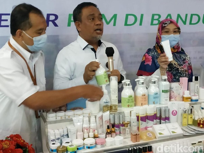 BPOM Bandung sita kosmetik ilegal