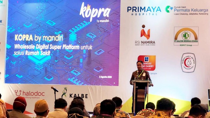 Mandiri secara aktif mendukung perkembangan bisnis di industri kesehatan. Salah satunya menghadirkan solusi digital bagi rumah sakit yang dapat memaksimalkan layanannya.