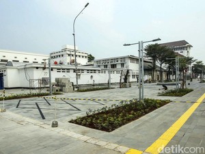 Sempat Terkendala Longsor, Revitalisasi Kota Tua Akan Rampung Bulan Ini