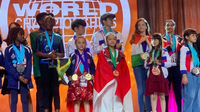 World Championsips of Performing Arts (WCOPA) 2022 sukses digelar di California, AS. Dalam ajang itu kontingen Indonesia berhasil meraih 40 medali.