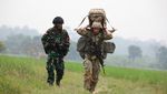 Momen TNI dan Tentara AS Latihan Perang Bersama