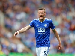 Khaleej FC diketahui meminati Jamie Vardy. Penyerang veteran itu setia sama Leicester City walau timnya turun kasta ke Divisi Championship (Getty Images)