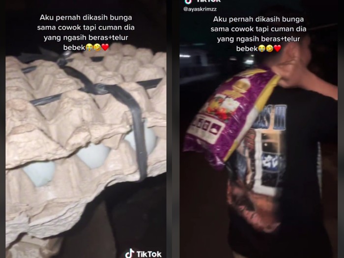 Kasih sembako untuk pacar saat kencan