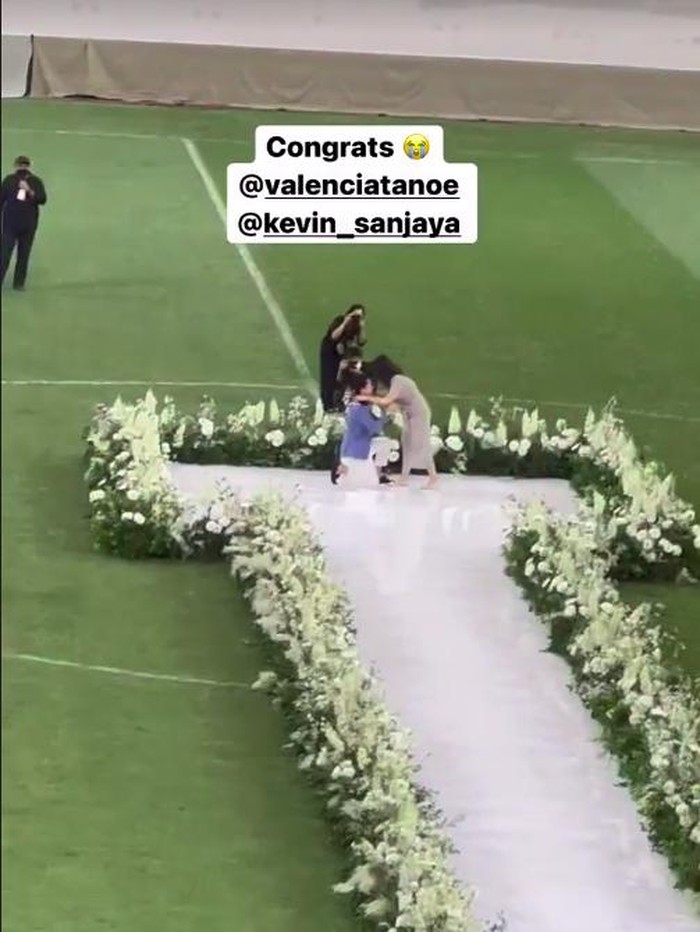 Kevin Sanjaya lamar Valencia Tanoesoedibjo