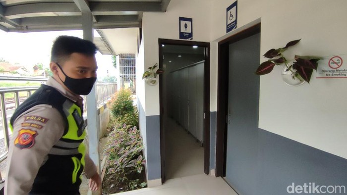 Lokasi toilet tempat petugas kebersihan cabul merekam penumpang wanita