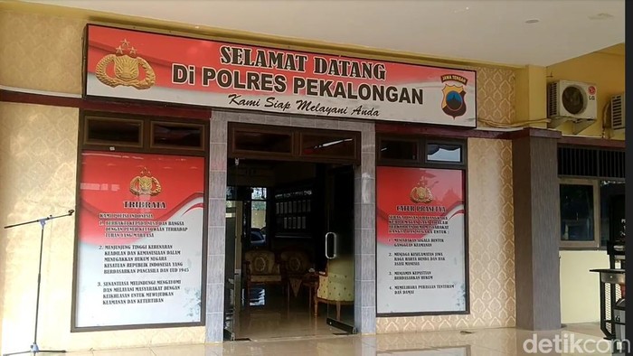 Mapolres Pekalongan, Rabu (3/8/2022).