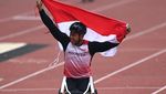 Momen Atlet Balap kursi Roda, Jaenal Aripin Berhasil Raih Emas