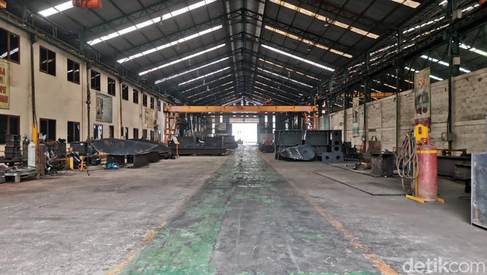 Mengintip Pabrik Bukaka Satu-satunya Produsen Garbarata di RI Mengintip Pabrik Bukaka Satu-satunya Produsen Garbarata di RI
