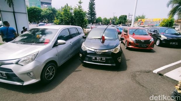 Mobil rental yang digelapkan oknum bidan di Bandar Lampung