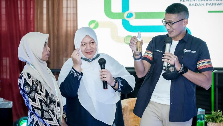 Kunjungan Sandiaga di Aceh