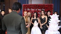 Reino Barack memberikan sambutan di hari ulang tahun Syahrini. Foto: dok. Instagram Syahrani