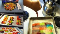 Banyak tutorial makanan yang menarik di situs Pinterest, membuat banyak orang tertarik mencobanya. Seperti ‘DIY’ (do it yourself) permen ini, yang hasilnya gagal total. Foto:Site