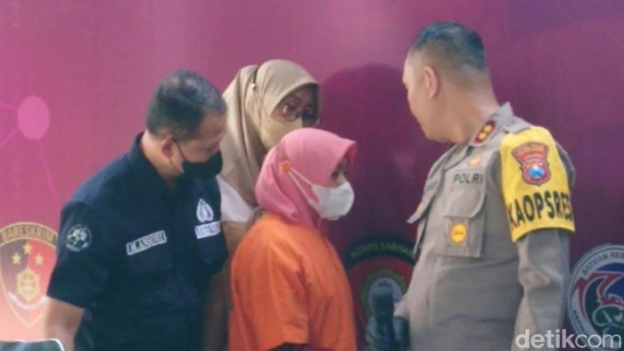 TR, pelaku pembung bayinya di Tulungagung