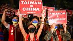 Aksi Pro dan Kontra Warnai Kunjungan Nancy Pelosi ke Taiwan