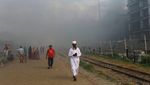 Potret Polusi Parah di Bangladesh, Langit Kusam, Asap di Mana-mana
