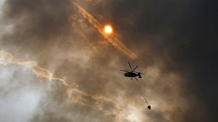 Gudang milik perusahaan e-commerce Rusia Ozon di Moskow terbakar, Rabu (3/8/2022) waktu setempat. Satu orang tewas dan lebih dari sepuluh orang lainnya luka-luka.