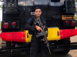 Bharada Richard Eliezer atau Bharada E, tersangka pembunuhan Brigadir J yang berperan melakukan penembakan atas perintah Ferdy Sambo. (Foto: Rifkianto Nugroho)
