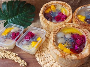 Kamu Harus Coba! 4 Dessert Kelapa Paling Hits,Ada Gelato hingga Puding Batok