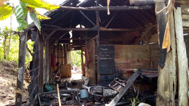 Sekelompok orang tak dikenal (OTK) menyerang Dusun Baban Timur, Desa Mulyorejo, Kecamatan Silo, Jember. Mereka membakar rumah, motor, hingga mobil milik warga.