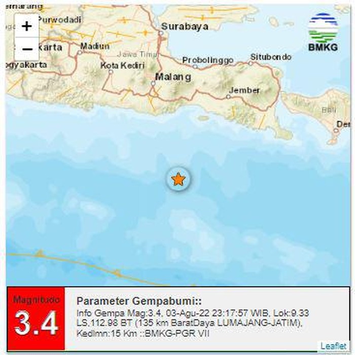 gempa jatim