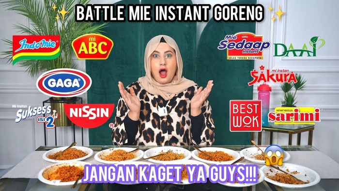 Ini 5 Video Makan Tasyi Athasyia yang Paling Banyak Ditonton