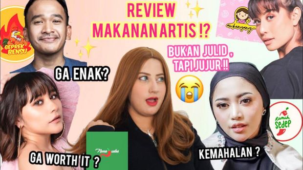 Ini 5 Video Makan Tasyi Athasyia yang Paling Banyak Ditonton