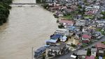 Banjir Bandang Landa Jepang, Jembatan Putus, Shinkansen Ditangguhkan