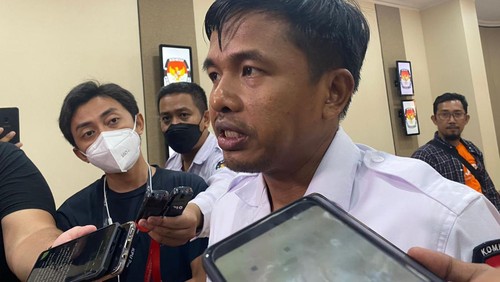 Ketua Divisi Bidang Teknis KPU Idham Holik (Karin/detikcom)