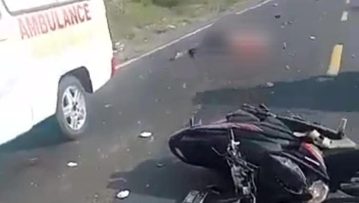 Korban kecelakaan di Gresik tewas di lokasi