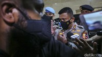 Irjen Ferdy Sambo langsung menjawab sejumlah pertanyaan jurnalis.