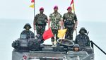 Momen Jenderal TNI Andhika Perkasa Resmi Jadi Warga Kehormatan Koprs Marinir