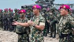 Momen Jenderal TNI Andhika Perkasa Resmi Jadi Warga Kehormatan Koprs Marinir
