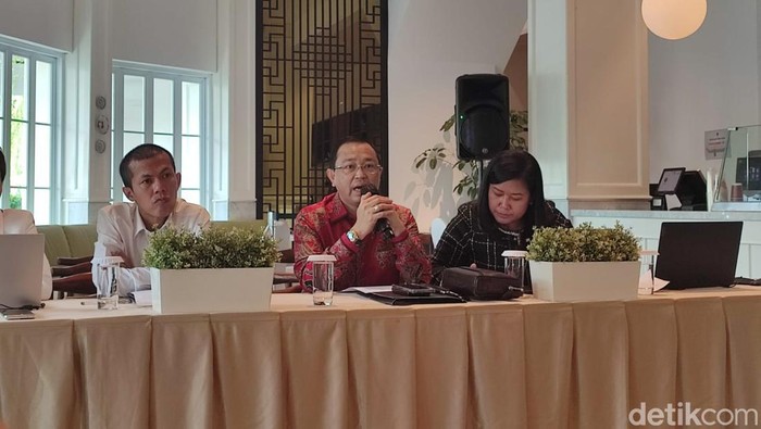 Pengacara PC, Sarmauli Simangunsong (Rizky Adha Mahendra/detikcom)