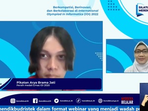 Intip Rahasia Belajar Ala Pikatan Arya, Peraih Medali Emas IOI 2020