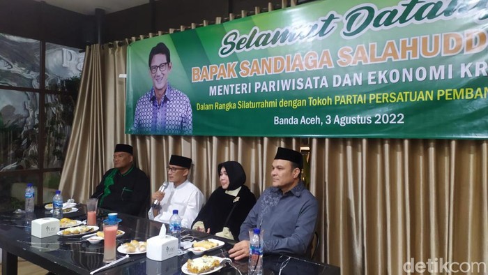 Sejumlah kader PPP di Aceh menyatakan mendukung Sandiaga Uno maju di Pilpres 2024