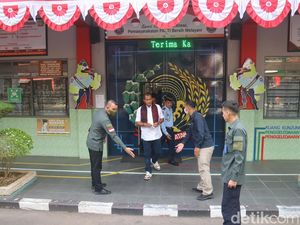 Kunker ke Rutan Kudus, Wamenkumham Eddy Bicara soal Dugaan Suap Remisi